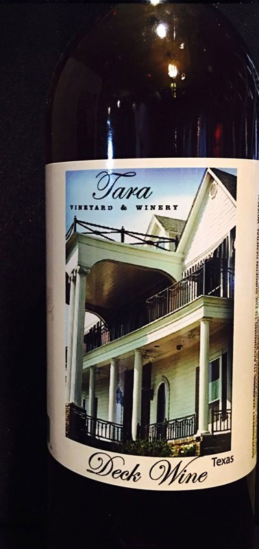 Deck Wine – Tara Winery Athens Texas